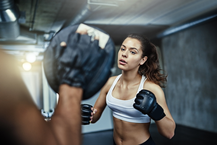 Stress abbauen: Fitness-Boxen Stress abbauen: Fitness-Boxen