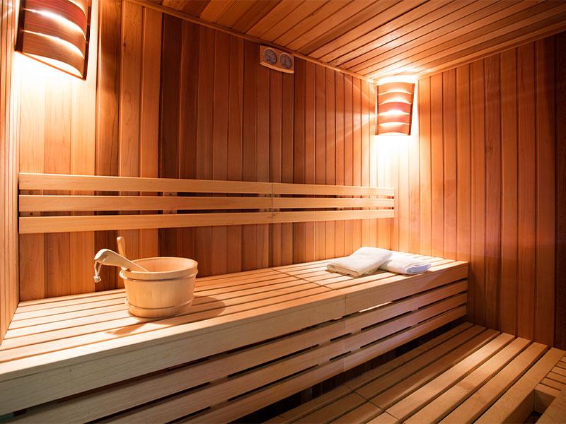 Gym Motivation Geh zum Beispiel in die Sauna, wenn dir mal nicht nach hartem Workout ist.