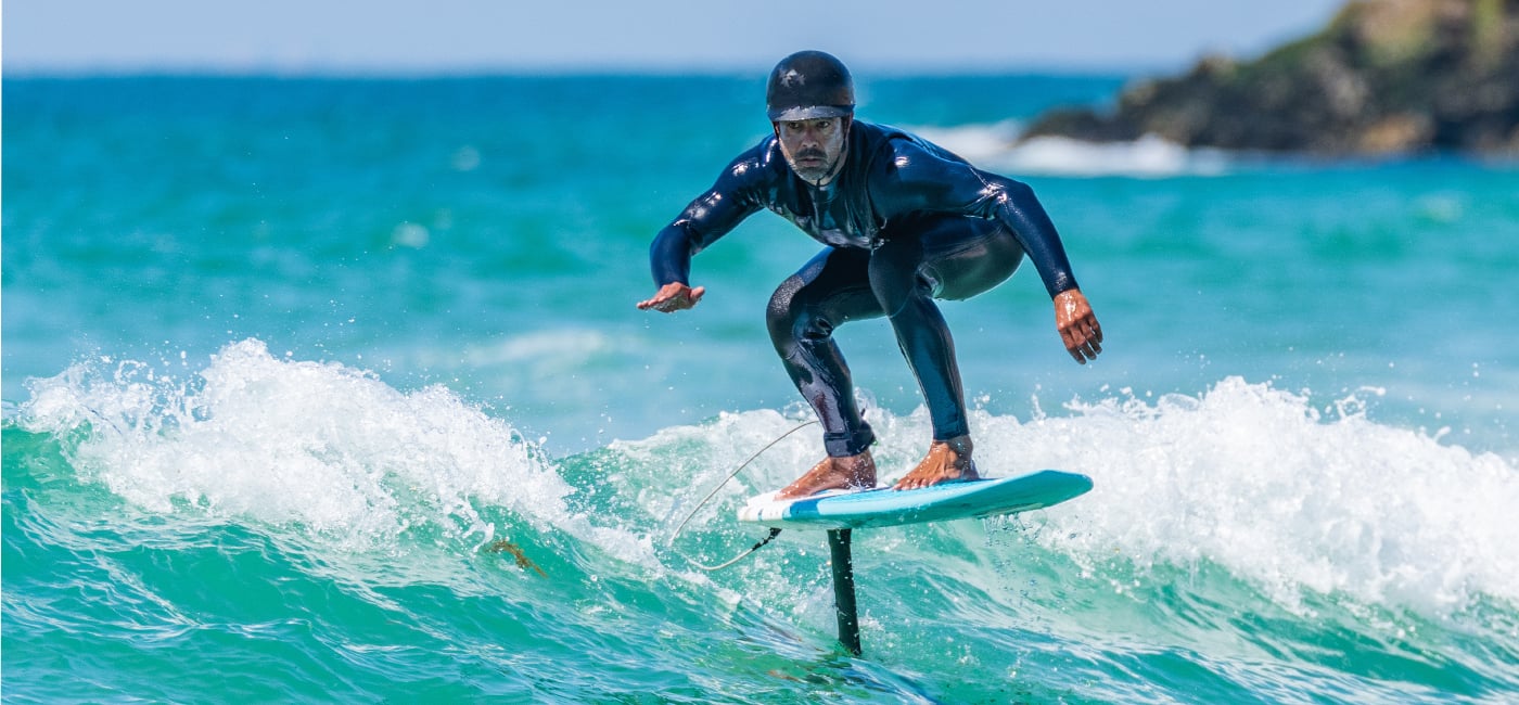 Foil Pumping: Surfen ohne Wellen