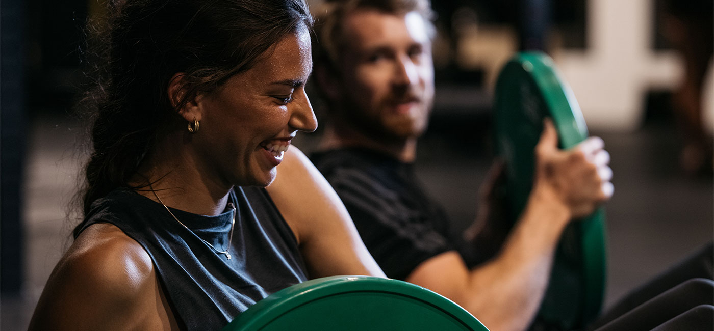 Flirten im Fitnessstudio