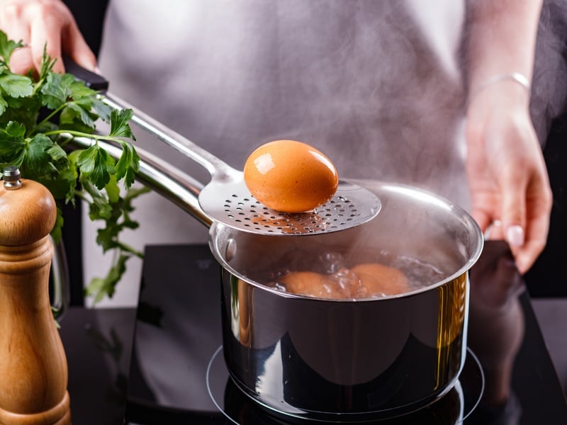 Proteinreiche Lebensmittel für Meal Prep: Gekochte Eier Proteinreiche Lebensmittel für Meal Prep: Gekochte Eier