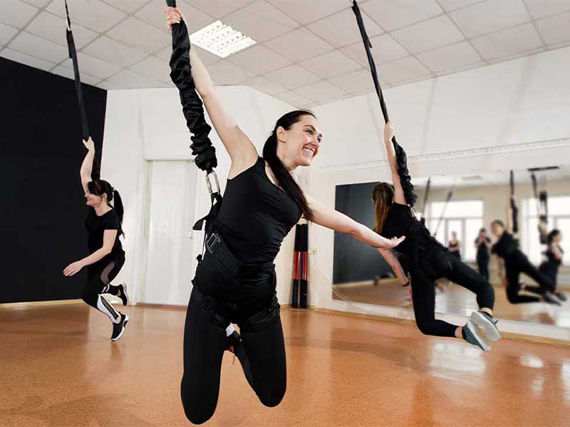 Bungee Fitness Der Trend Sport im Check