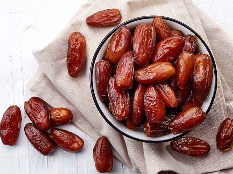 Süße Quelle für Proteinriegel: Datteln Süße Quelle für Proteinriegel: Datteln