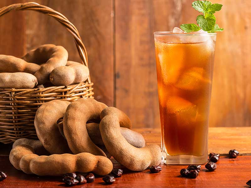 Tamarinde kannst du in der Küche gut für Limonade verwenden.