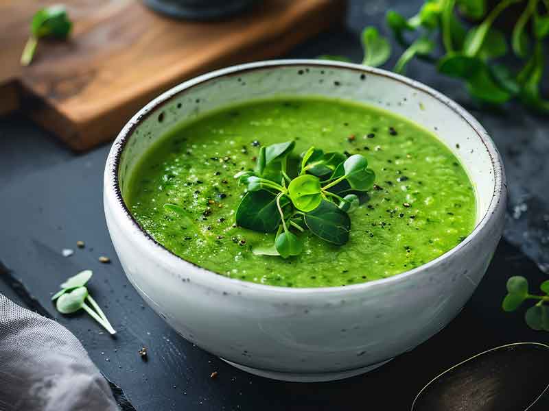 Was ist Brunnenkresse? Inhaltsstoffe & Nährwerte, Wirkung, Brunnenkresse-Rezepte, Tipps zum Verwenden & Zubereiten + FAQ.