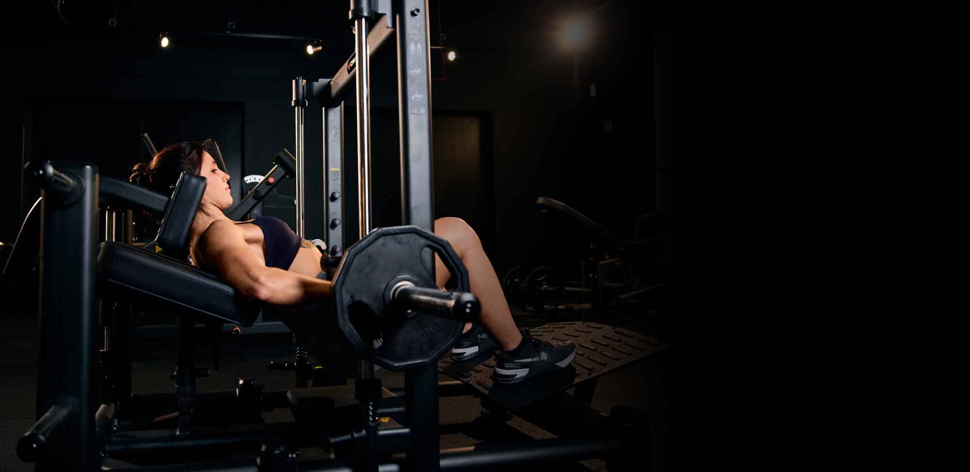 Booty Zone Trainingsarea Frau Beinpresse