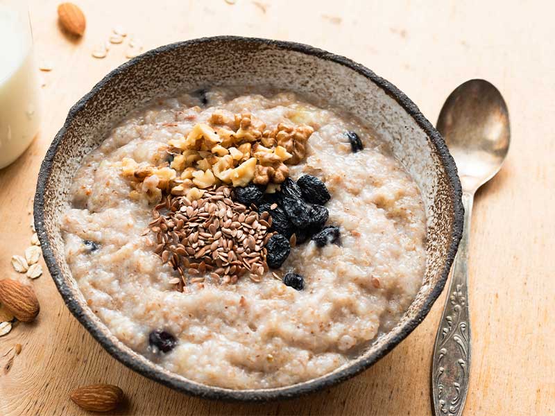 Frühstück mit Leinsamen: Power-Müsli