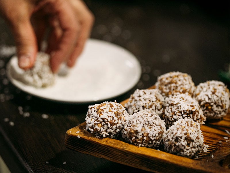 Tasty Leinsamen-Snack: Energy Balls