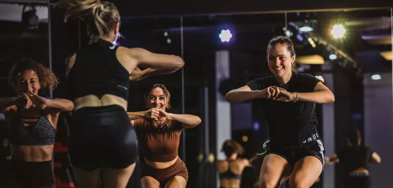 Jumping-Fitness bei Fitness First