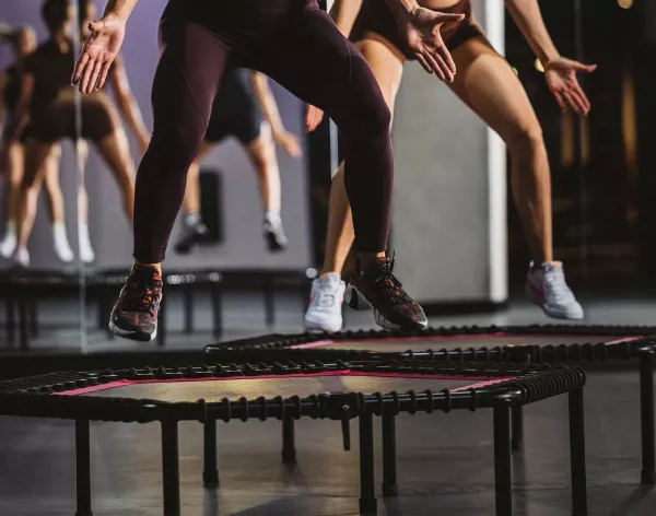 Jumping Fitness bei Fitness First Trier Jumping Fitness bei Fitness First Trier