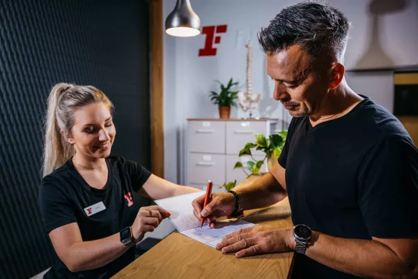 Physiotherapie bei Fitness First