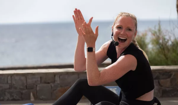 Presenterin bei der Athletic Week Presenterin bei der Athletic Week