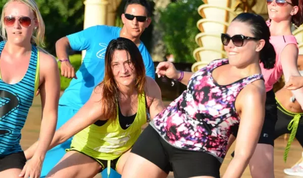 Dance Workout bei der Fiesta Week