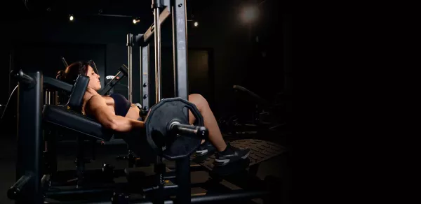 Booty Zone Trainingsarea Frau Beinpresse