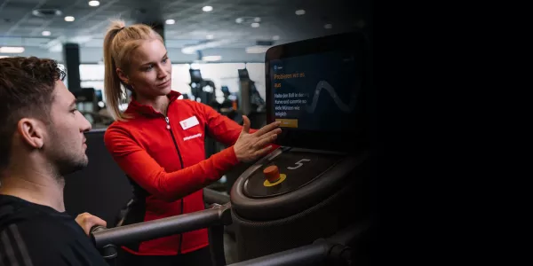Fitnesstrainerin bei Fitness First