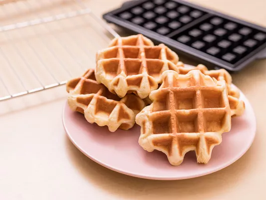 Beim Clean Eating verzichtest du unter anderem auf Zucker, wie in Waffeln & Co.