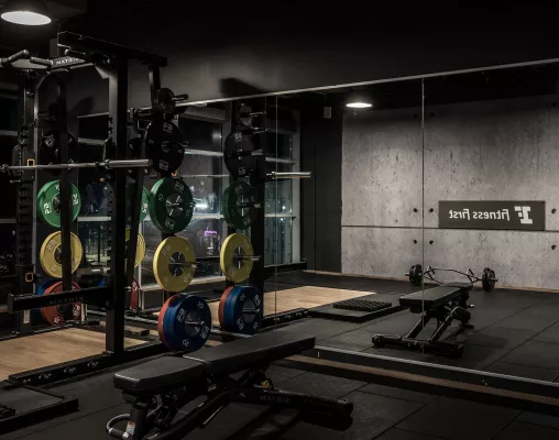 Fitness First Düsseldorf – Freihantelbereich