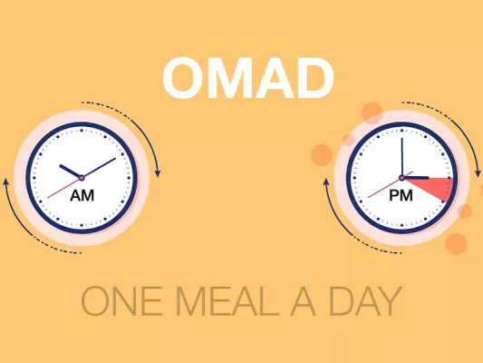 Was ist OMAD? Auswirkungen von OMAD, OMAD zum Abnehmen, was Essen bei OMAD, OMAD-3-Gänge-Menü, für wen ist OMAD geeignet + FAQ.